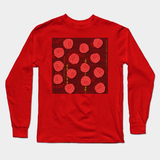 Raspberry Long Sleeve T-Shirt by stefy